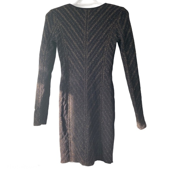 Torn by Ronny Robo Long Sleeves Bodycon Dress - Picture 6 of 15
